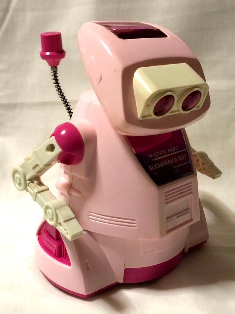 昭和レトロ　トミー　スチャラカボット　リアクションロボット　ピンク　希少