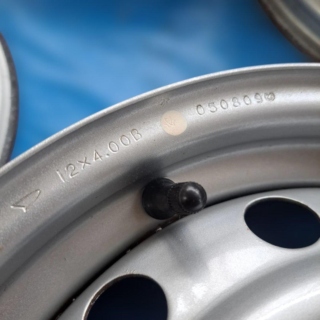 ★ダイハツ純正★12インチスチールホイール　ハイゼットトラック等　4本セット