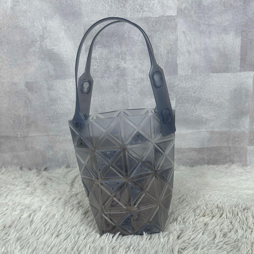 A4可 美品 バオバオイッセイミヤケ ポリプロピレン ハンドバッグ クリア