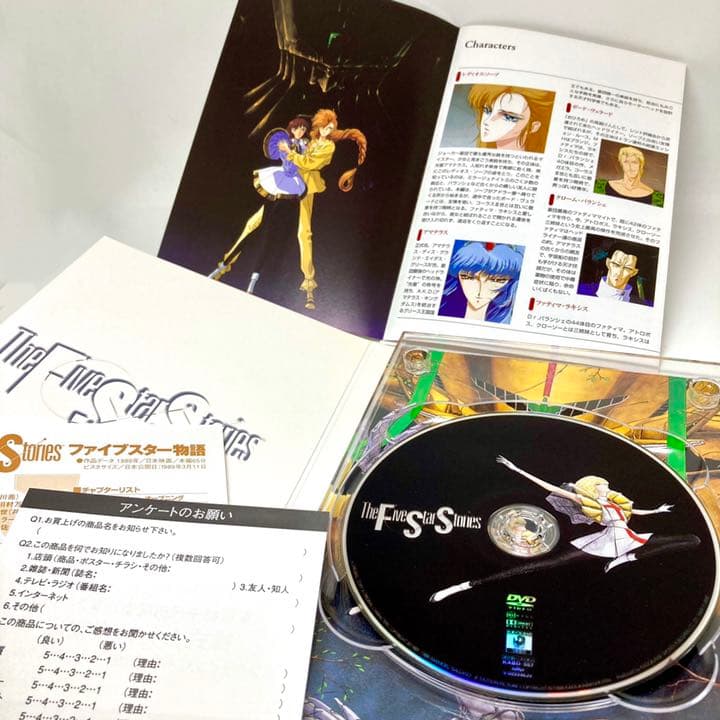 ほぼ新品 ファイブスター物語 劇場版 DVD