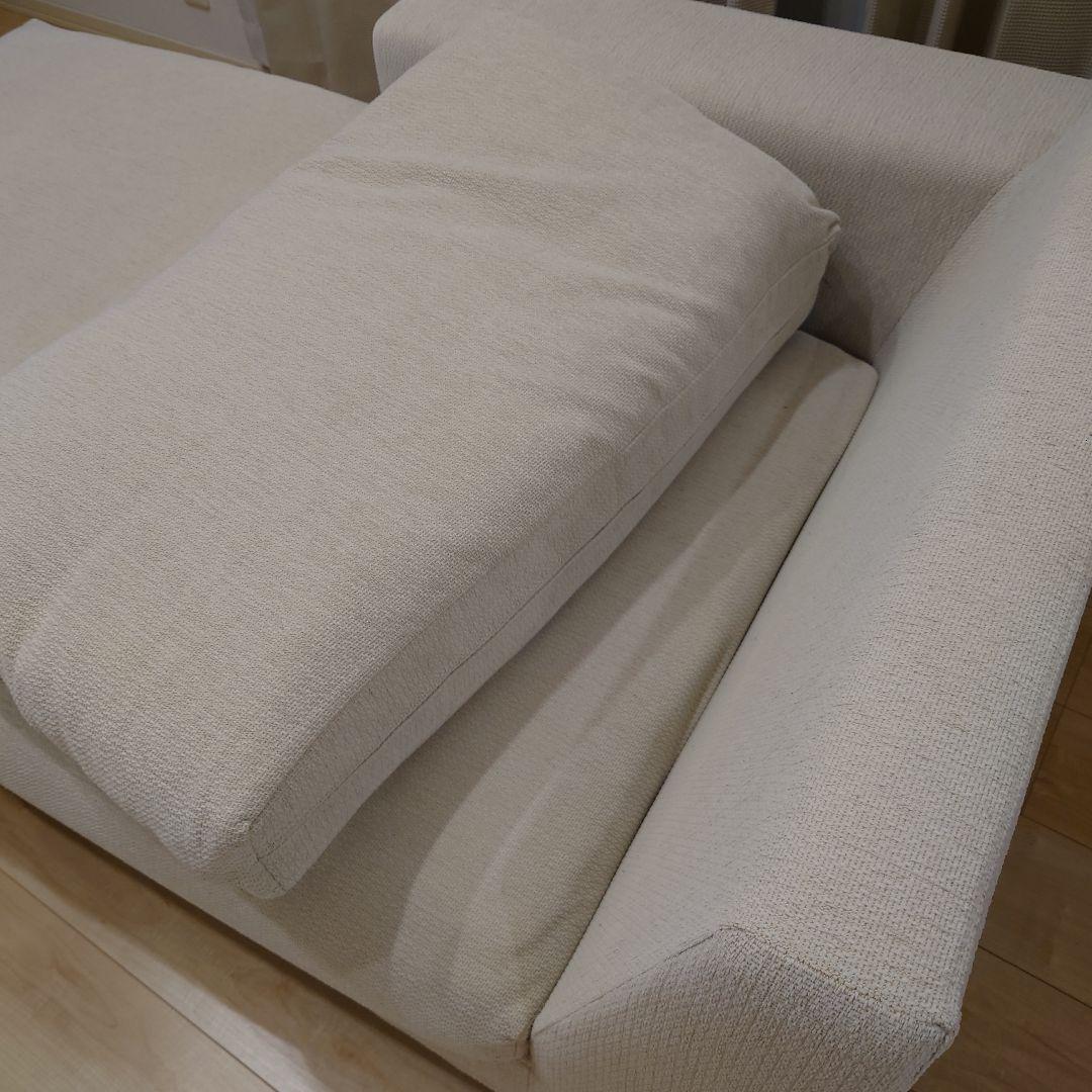 最終【送料込み】KEYUCA　カウチソファ　ベージュ