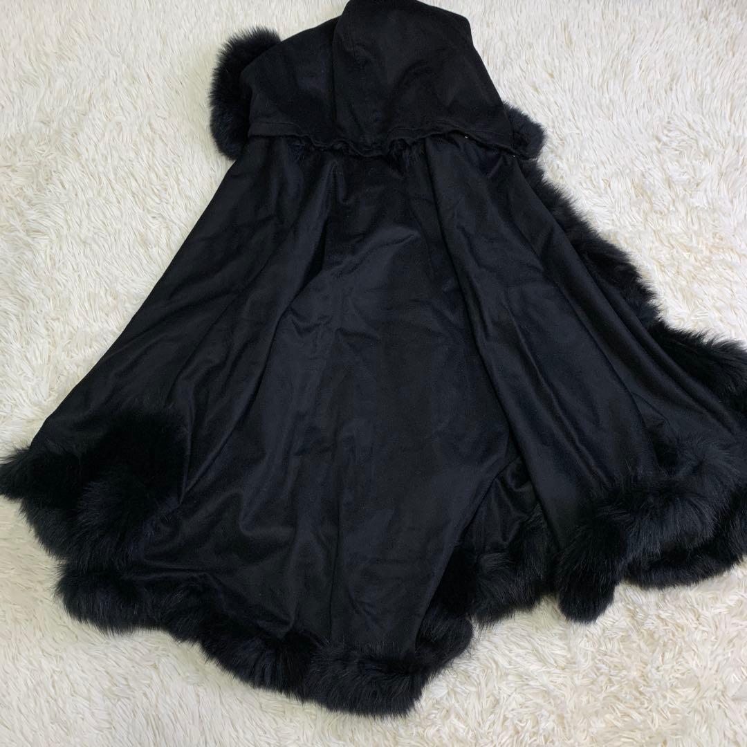 新品未使用✨ダーマコレクション　ポンチョ　ケープコート　カシミヤ100%