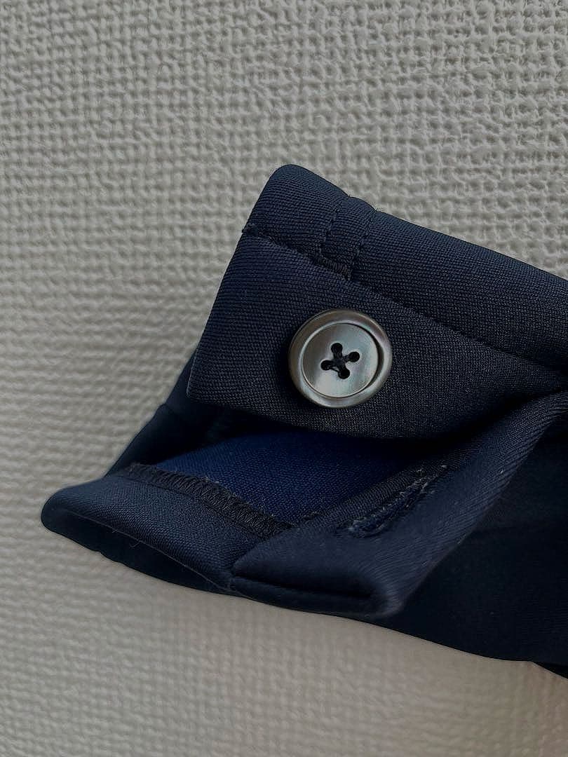 ⭐︎早い者勝ち　CURLY セットアップ　ジャケット トラウザーズ　ネイビー