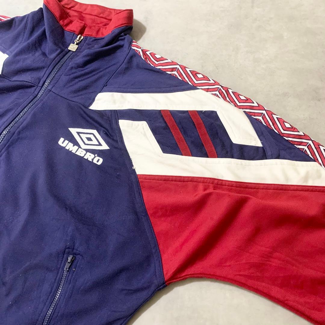 ヴィンテージアンブロ古着UMBROトラックジャケットマルチカラーDB853