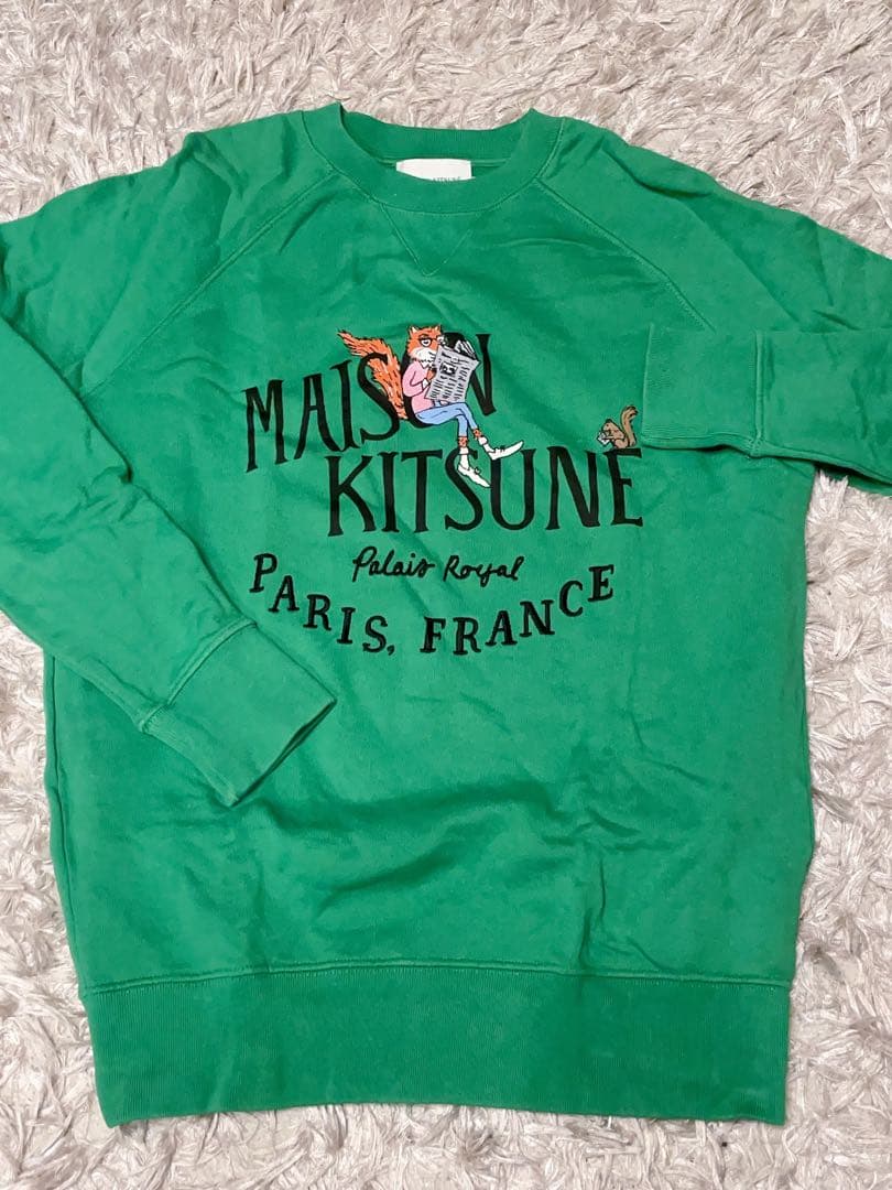 最終値下げ❗️XS Maison Kitsuneメゾンキツネ　スウェット