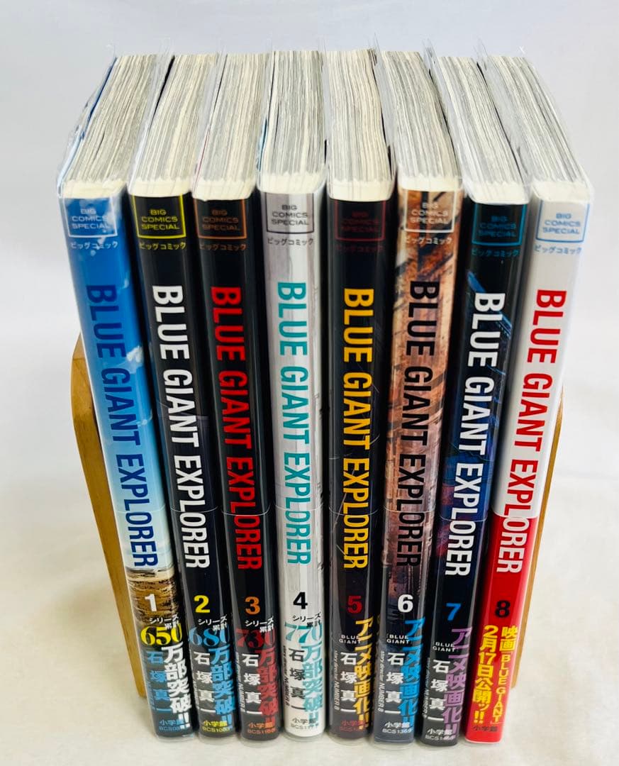 【貴重✨全巻初版・帯付き・グッズ全て新品未使用品】ブルージャイアントセット
