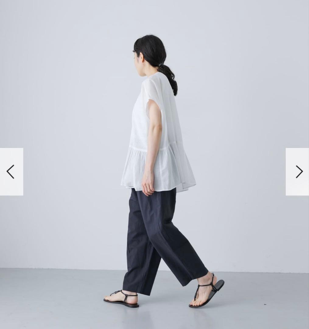 かぐれ　新品　今季　2025春夏　ウェザーワッシャーサルエルパンツ