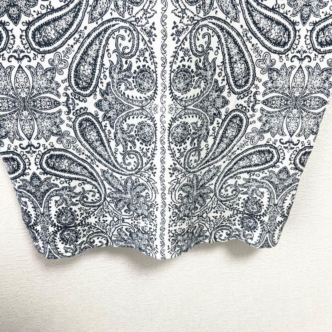 【希少 入手困難】Supreme✨️ポロシャツ　半袖　ペイズリー　総柄　美品　Ｌ
