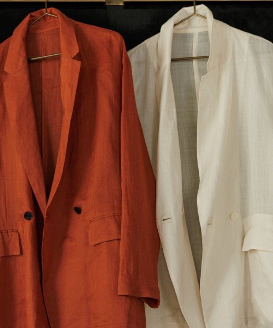 ラミーシアージャケット　アイボリー　saronアダムエロペ