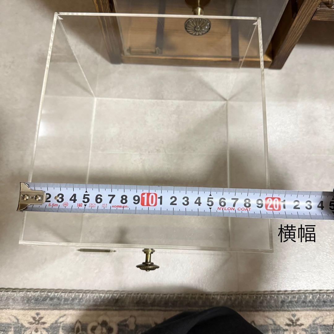 アクリルボックス ディスプレイ棚 オーダーメイド品 飾り棚