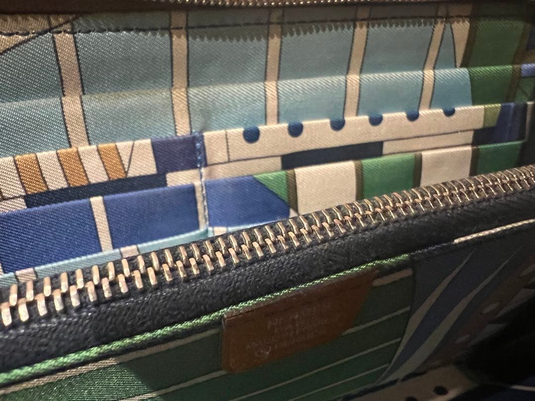 HERMES アザップ シルクイン ゴールド ラウンドファスナー長財布