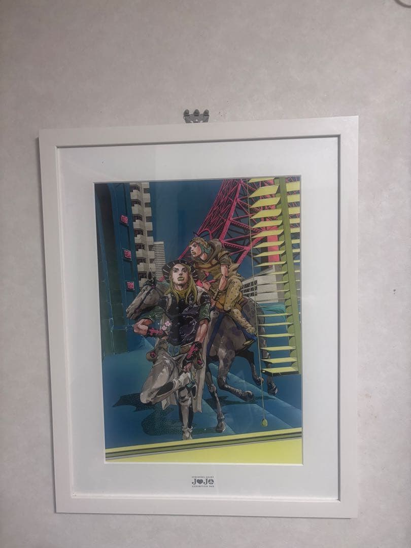 ジョジョの奇妙な冒険 ７部SBR 複製原画　ジョジョ展2012