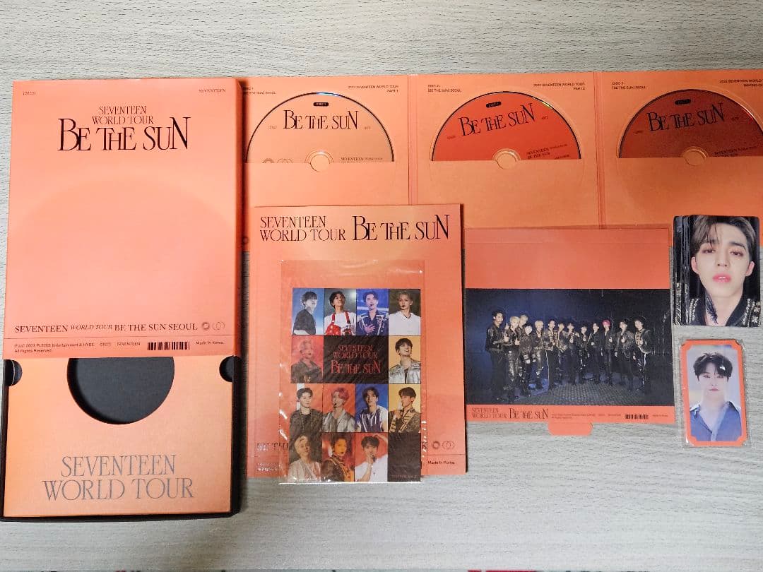 SEVENTEEN BE THE SUN SEOUL DVD ユニバポストカード
