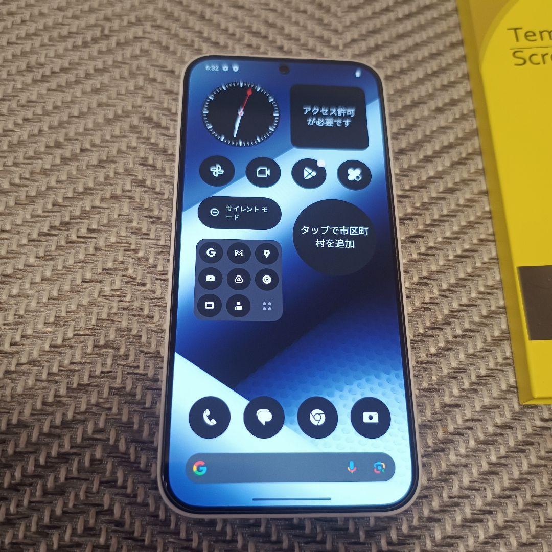 【美品日本版】Nothing 2a 256GB おサイフケータイ