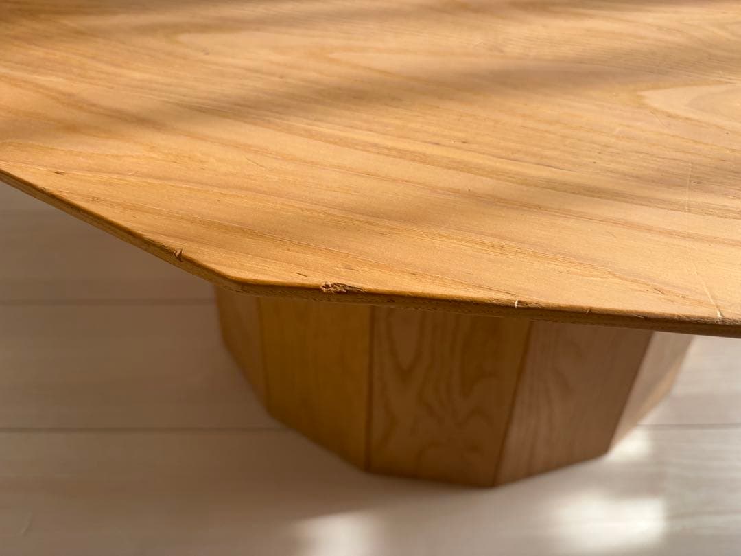 カリモクニュースタンダード　カラーウッドプレーン ラージ ローテーブル