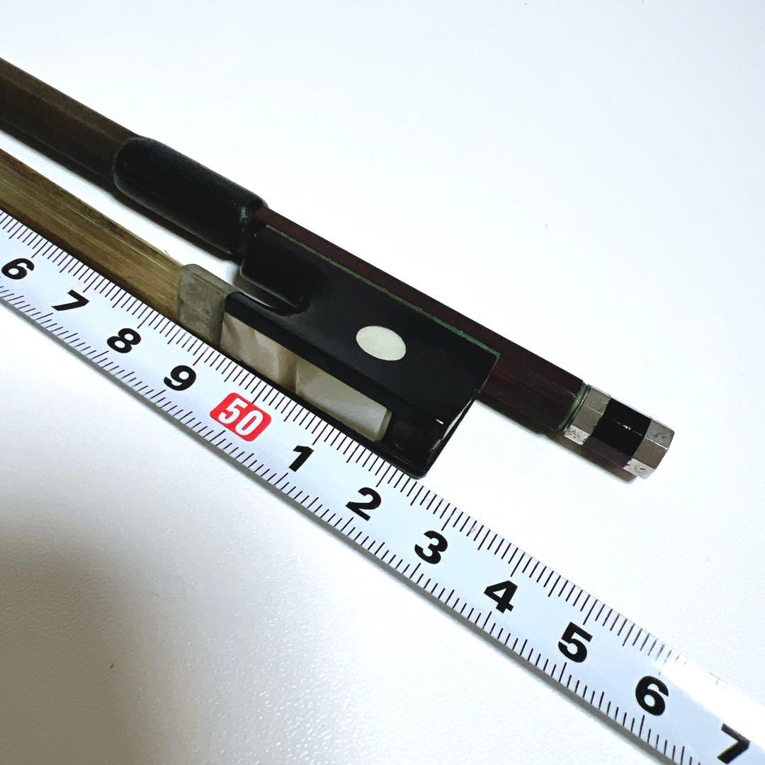 【張り替え不要】ARCHET バイオリン弓 1/4 アルシェ　フェルナンブコ