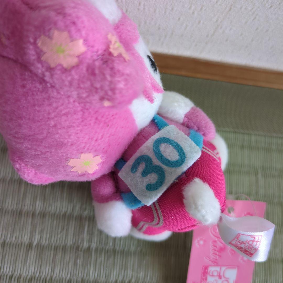 ハローキティ キーホルダー ご当地キティ　清水公園　桜　Kitty限定品　ピンク