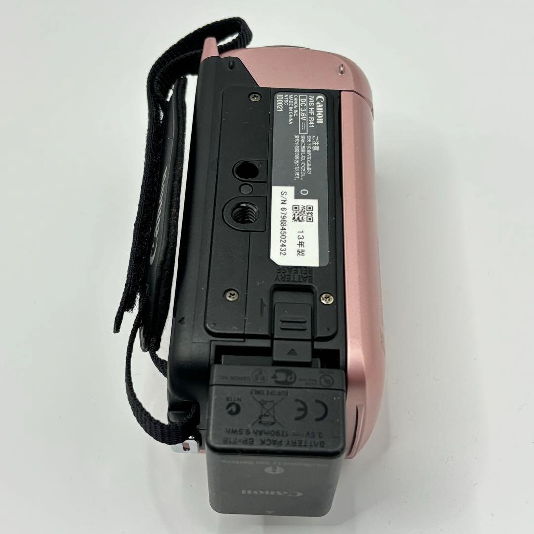 Canon ivis HF R41 ピンク　ビデオカメラ　iVISHFR41