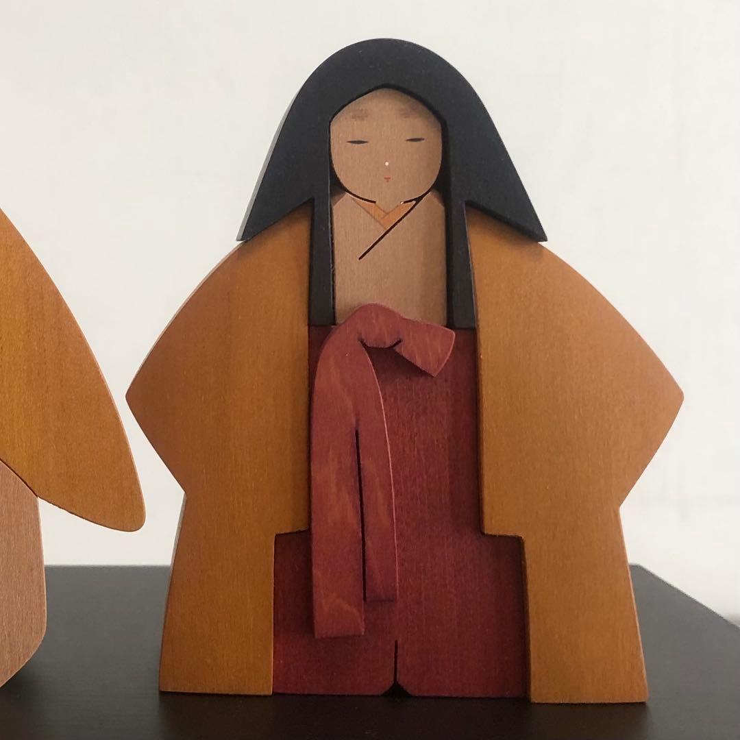 ひな人形　親王飾り　作家　ひな道具　ぼんぼり