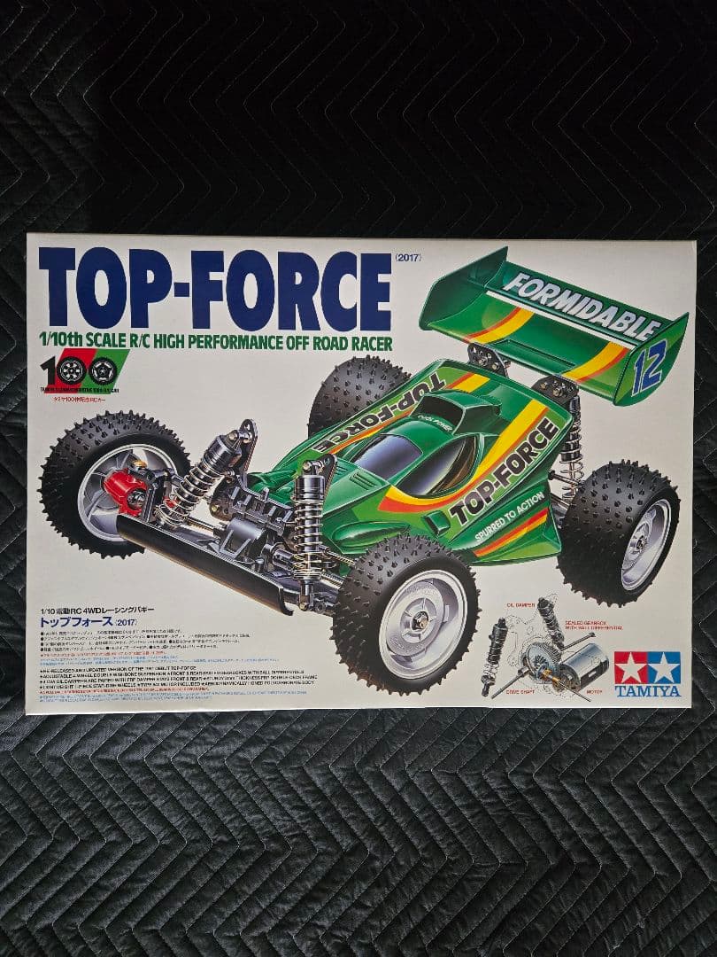 【未組立】 タミヤ トップフォース (2017) 復刻RC