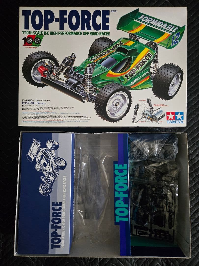 【未組立】 タミヤ トップフォース (2017) 復刻RC