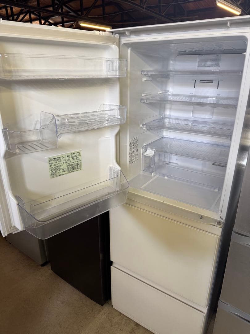 美品 シャープ 冷凍冷蔵庫 350L 両開きドア 2021年製 SJ-GW35G