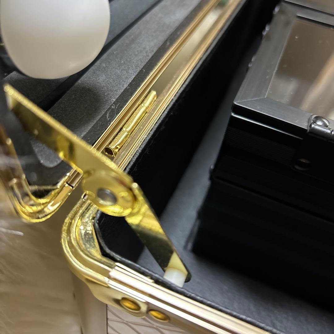 Francfranc ヴァリーズ　ハリウッドボックスS ホワイト取扱い説明書付き