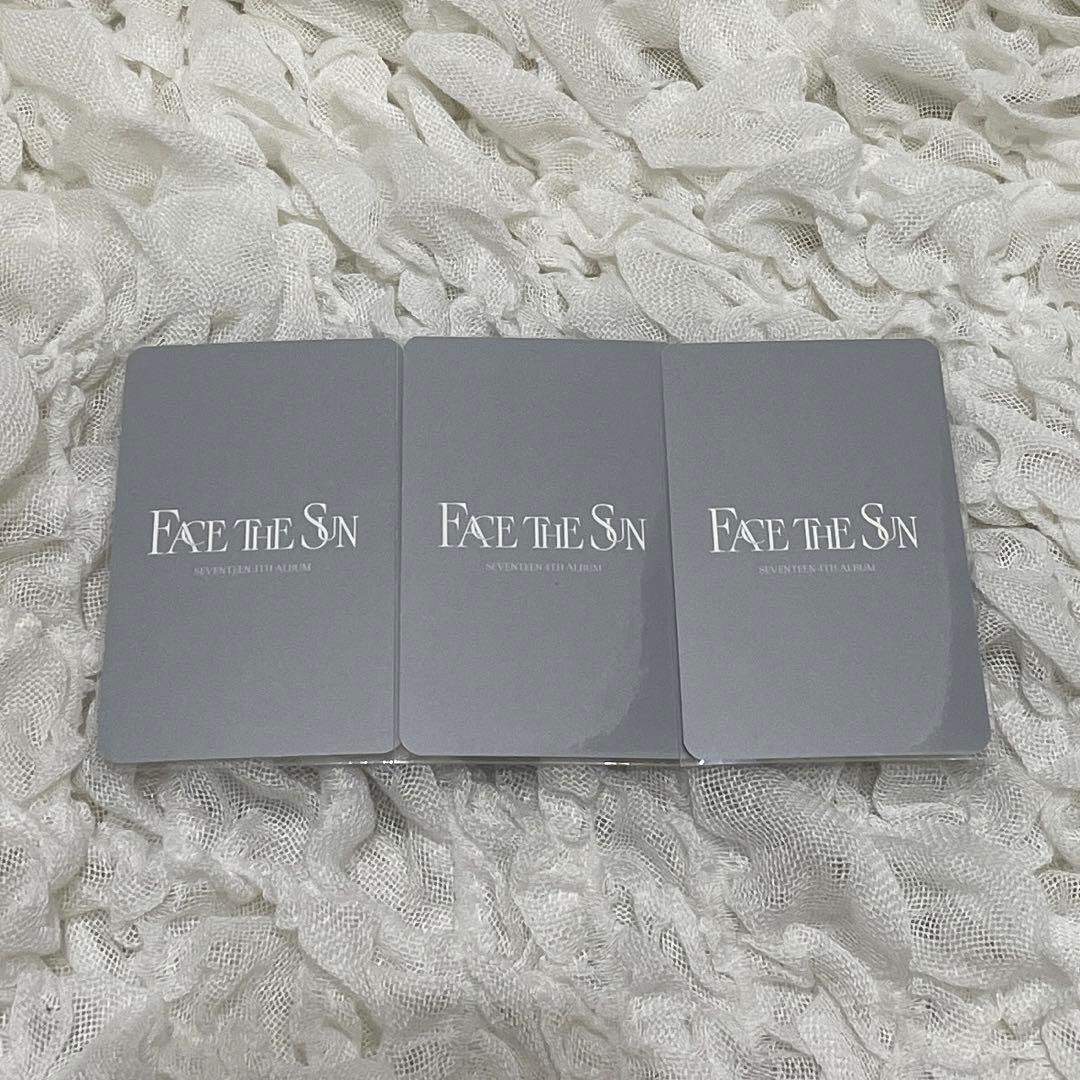 セブチ FACE THE SUN パワステ ラキドロ ミンハオ 3枚セット