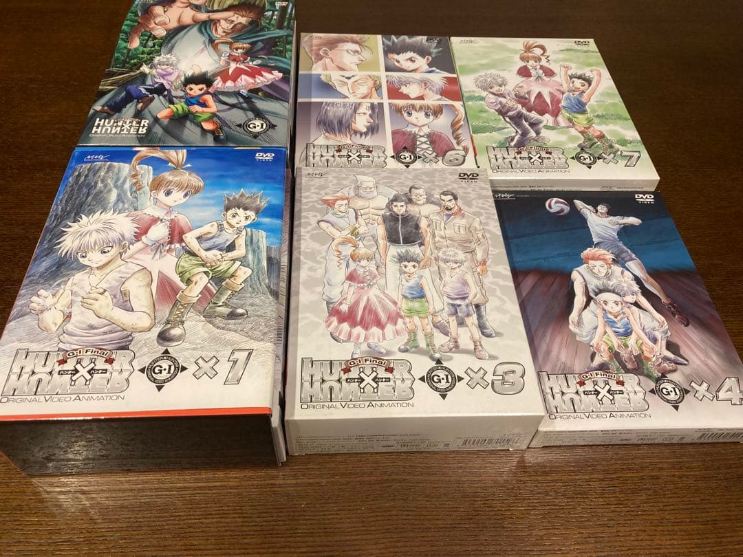 中古 DVD HUNTER×HUNTER ハンターハンター 1巻から7巻セット