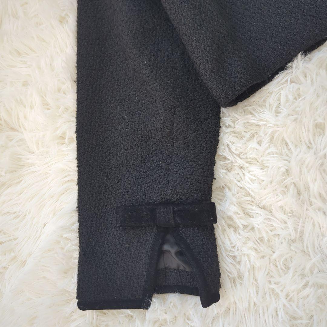 Bibiy. ELISA TWEED JACKET　ツイードジャケット 金ボタン