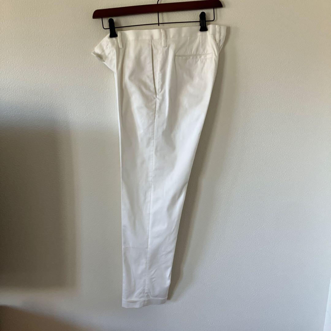 中村圭 パンツ2本 美品 Paulsmithネイビー テーパードスラックス