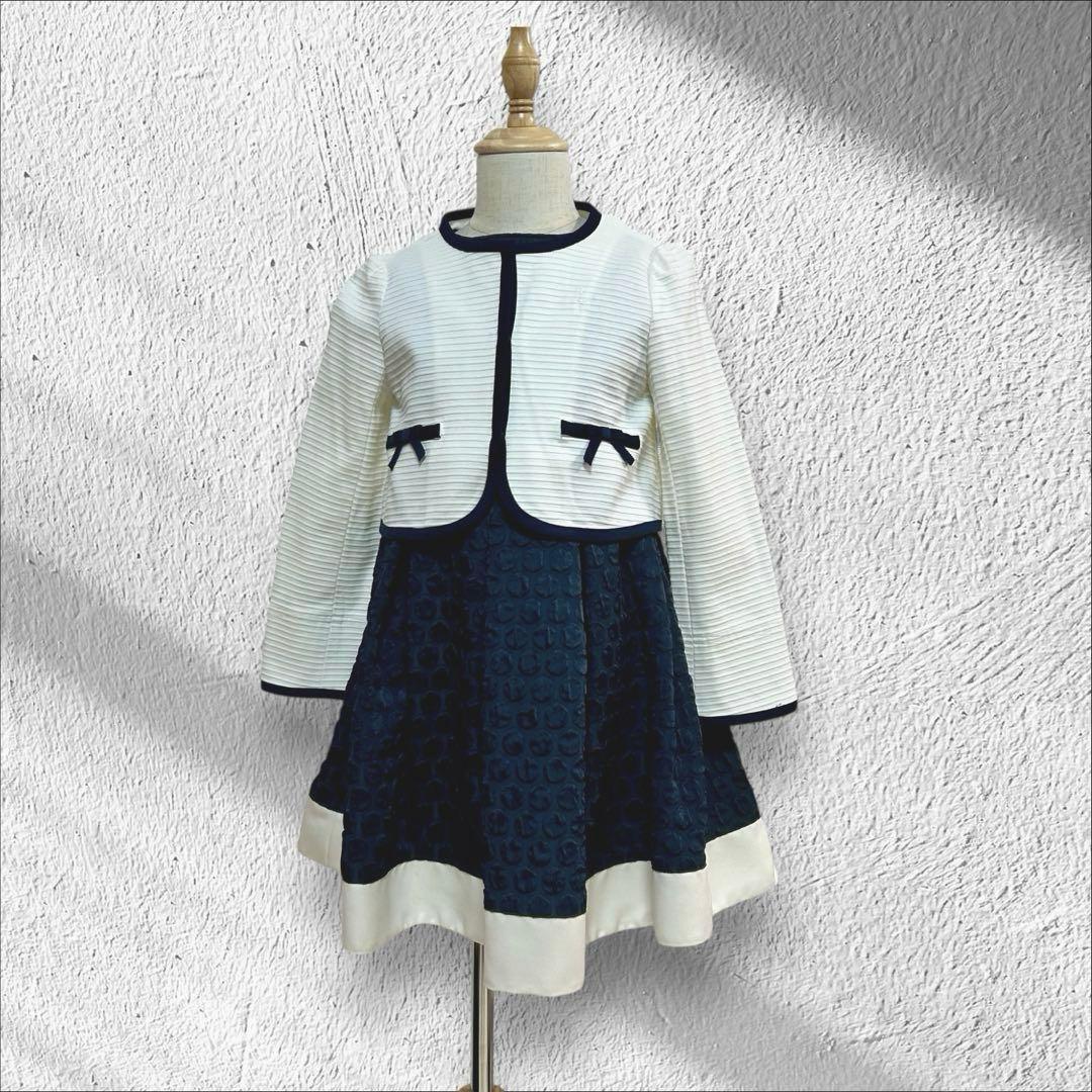 【かのちゃん】kumikyoku 卒園・入学式 ワンピース3点セット120