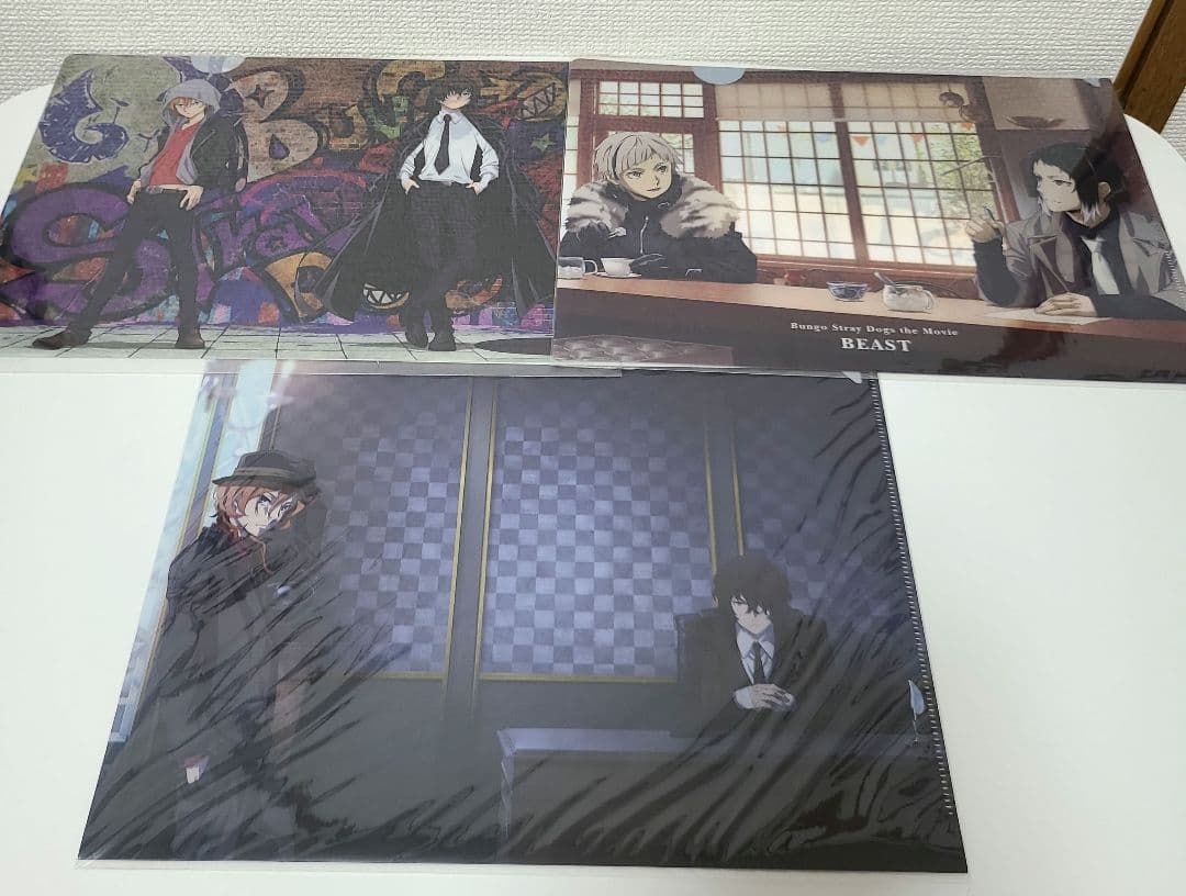 文豪ストレイドッグス　クリアファイル　まとめ売り!!