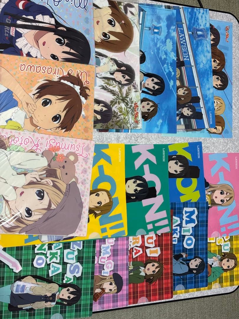 けいおん！クリアファイル、クリアポスターなどまとめ