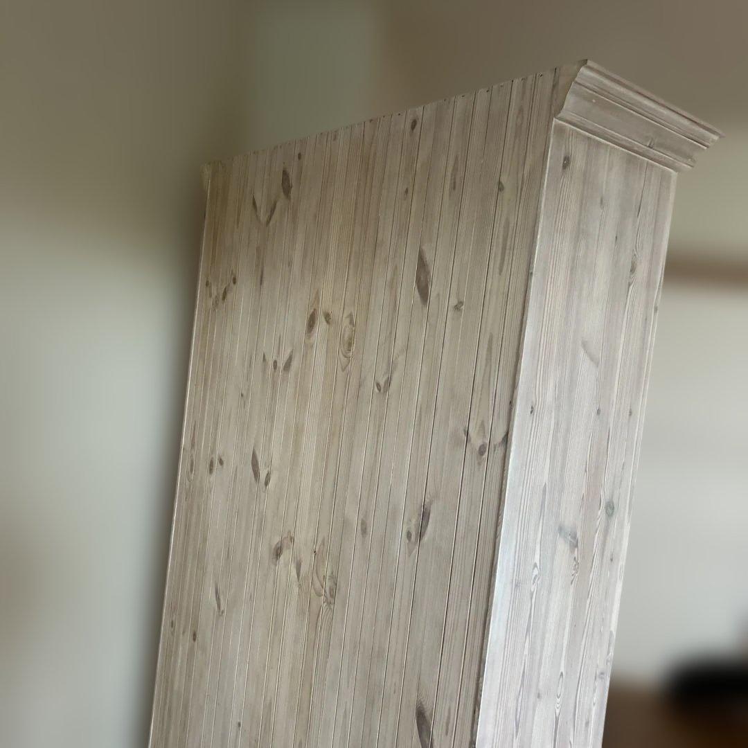 ガラスキャビネット　パイン　ハーベスト