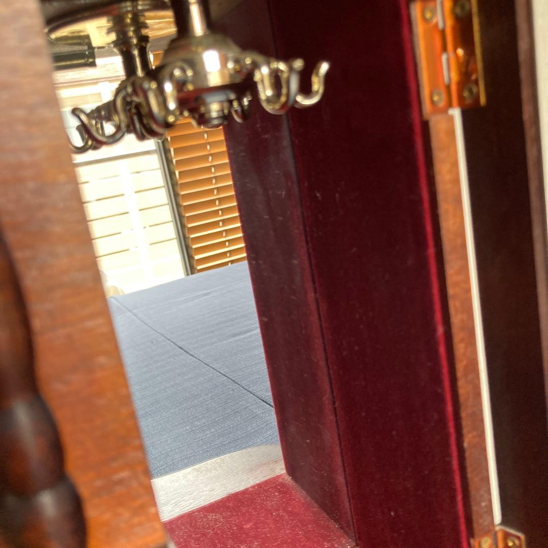 アクセサリーボックス 飾り棚 オルゴール付(愛のオルゴール♪) 日本製