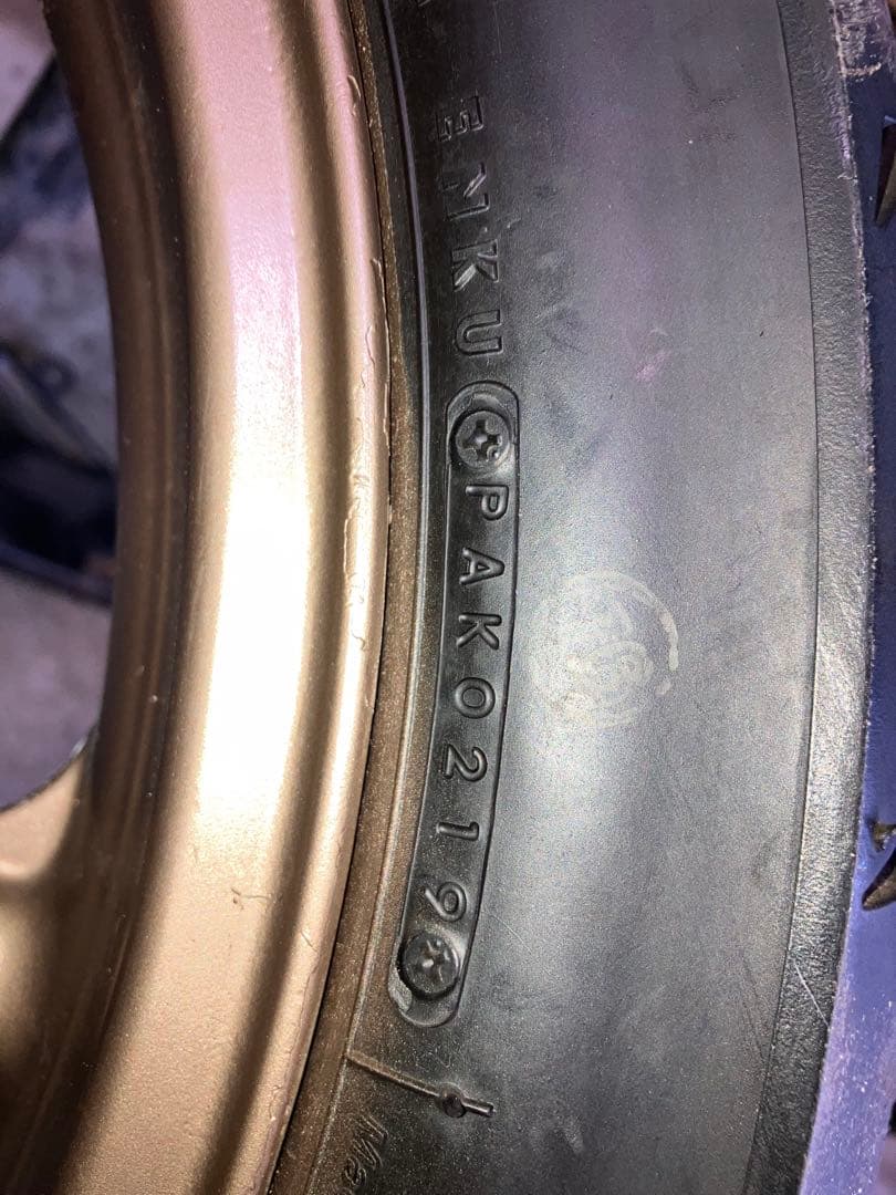 NS-1 ホイールセット　ブレーキディスク付き　フロントホイール　リアホイール