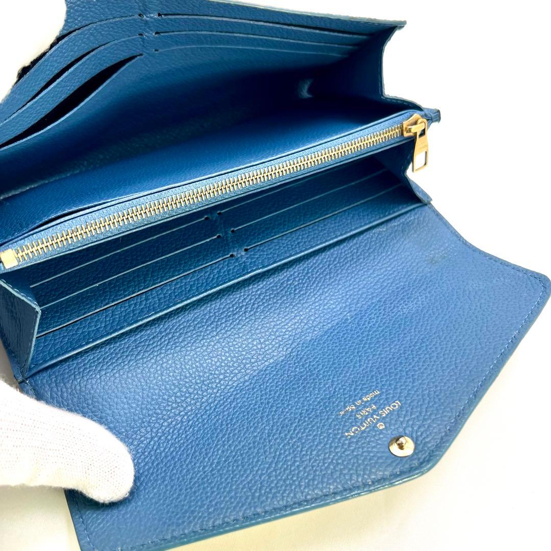 【日本限定】 ブルージーン ルイヴィトン アンプラント 新型ポルトフォイユサラ