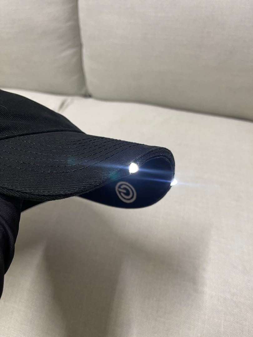 未使用品正規BALENCIAGA LEDライト付きキャップ ベースボールキャップ