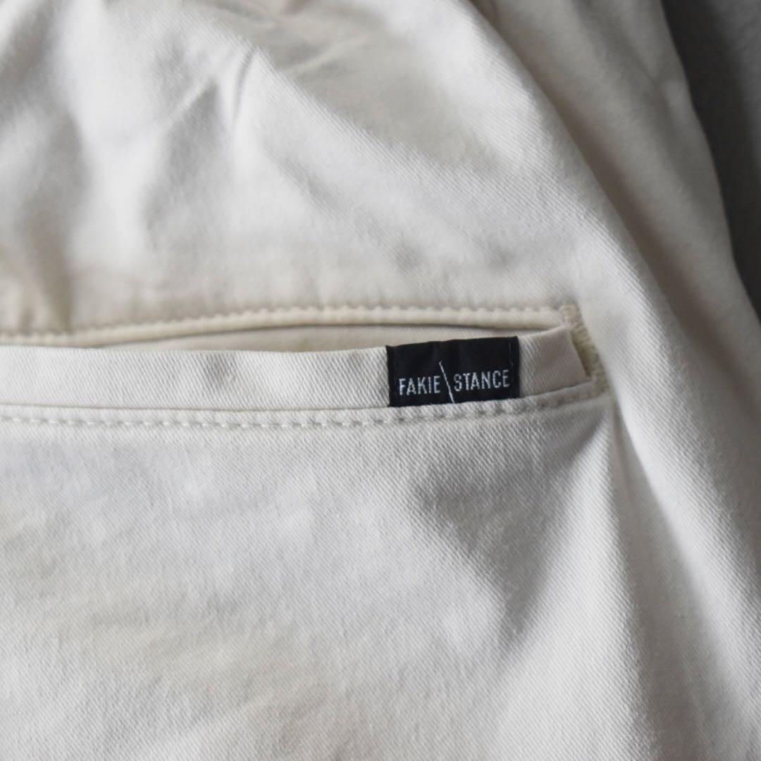 パンツ Fakie StanceD-50 ChinoStretchPants WHITE