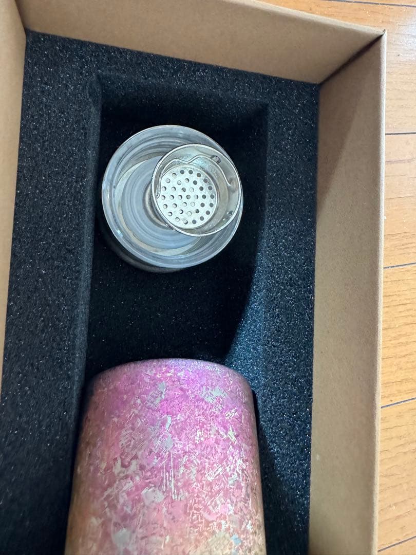 新品。純チタンボトル