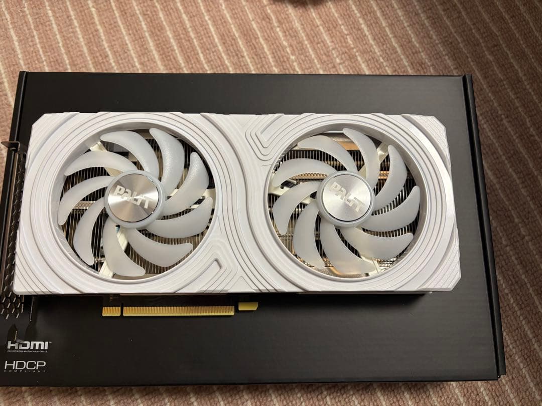 PALIT GEFORCE RTX 4060 Ti 8GB ホワイト
