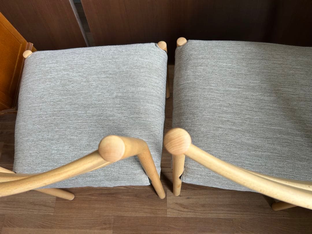 706 ニトリ　ダイニングチェア　Nコレクション ２脚セット　椅子　チェア　美品