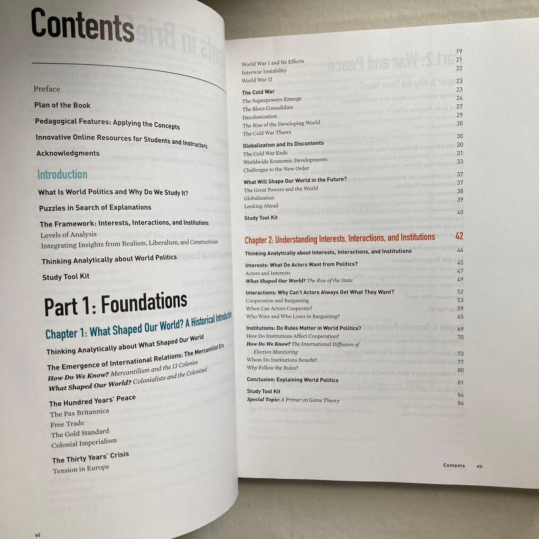 World Politics 5th edition 洋書　英語　匿名配送