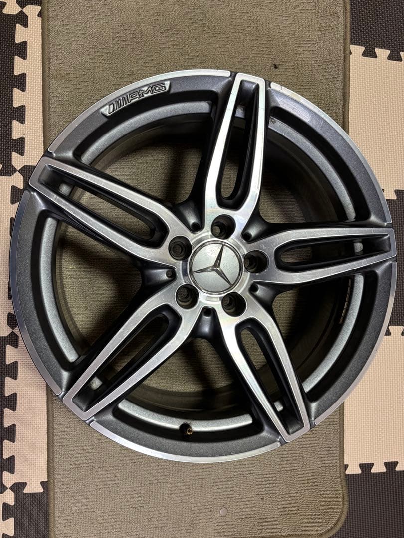 メルセデスベンツ　Eクラス　19インチ　5本ツインスポークアルミ　4本セット中古