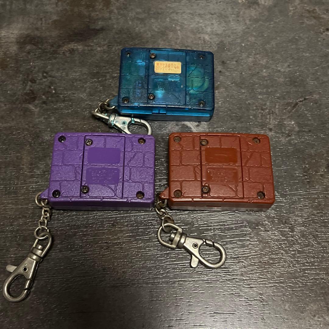 ★デジタルモンスター デジモン クリアブルー パープル ブラウン ※動作確認済