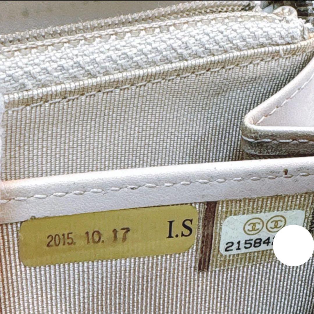 【シャネル】マトラッセ ラウンドファスナー 長財布 正規品 キャビアスキン