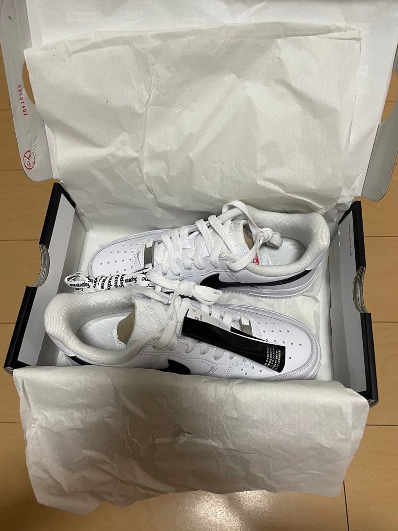 Nike Air Force 1 ホワイト/ブラック 23cm