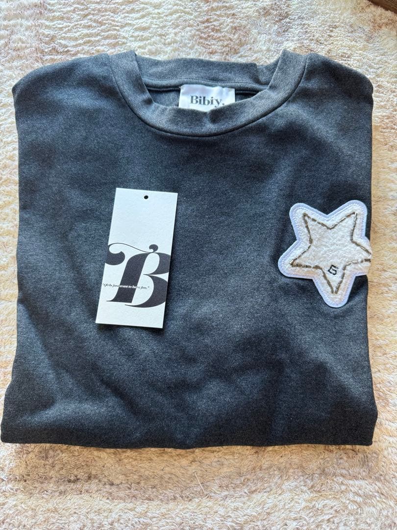 美品 bibiy. B.STAR TEE GLAY