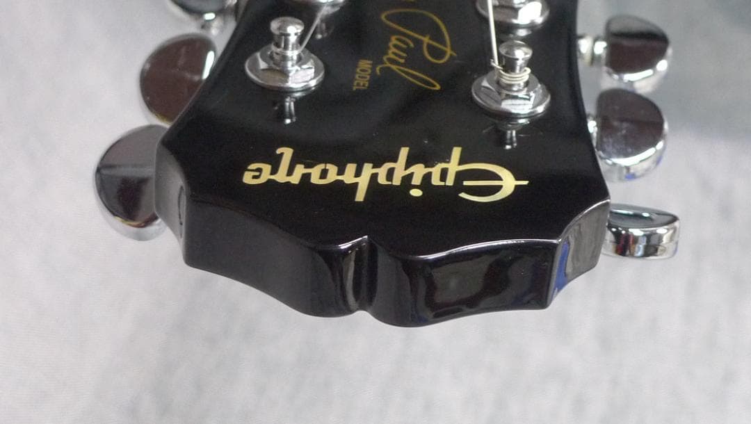 n4639☆Epiphone Les Paul Studio エボニーブラック